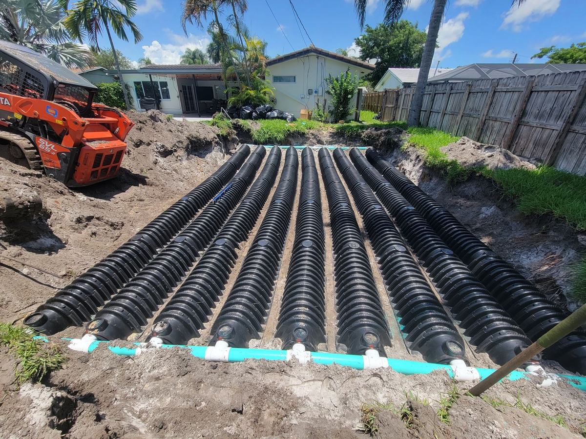 Septic and site work during a renovation
